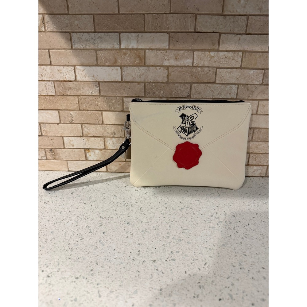 Harry Potter Hogwarts Acceptance Letter Wristlet Clutch Hedwig Charm